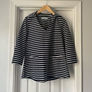 Tuckernuck Navy and White Top